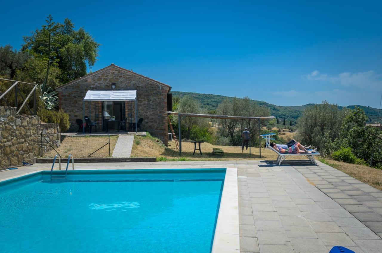 Poloturisticoumbria Rustico Con Piscina Vista Lago Passignano sul Trasimeno Buitenkant foto